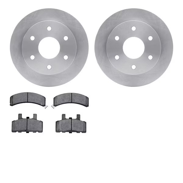 6202-48117, Rotors with Heavy Duty Brake Pads, Dynamic Friction Co, Mfr#: 6202-48117